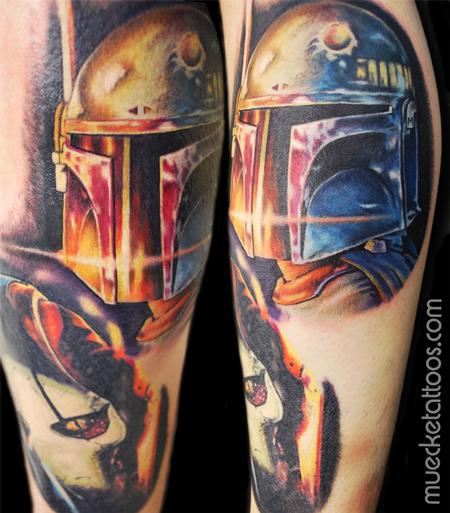 Tattoos - Muecke Starwars Tattoo Boba - 76550